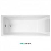 Ванна акрилова Novellini Calos 170x75 см прямокутна білий CA1117075A