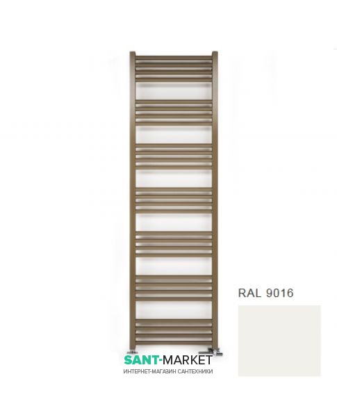 Електричний полотенцесушитель Terma Fiona 48х138 см білий матовий WLFIN138048 / 9016 / MOA