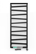 Електричний полотенцесушитель Terma ZigZag 50х131 см чорний матовий WLZIG131050 / 9005 / ONE