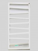 Электрический полотенцесушитель Terma ZigZag 50х131 см белый матовый WLZIG131050/9016/ONE