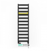 Электрический полотенцесушитель Terma Vivo 50х139 см чёрный матовый WLVOV139050/9005/SPL