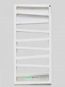 Електричний полотенцесушитель Terma ZigZag 50х131 см білий матовий WLZIG131050 / 9016 / ONE