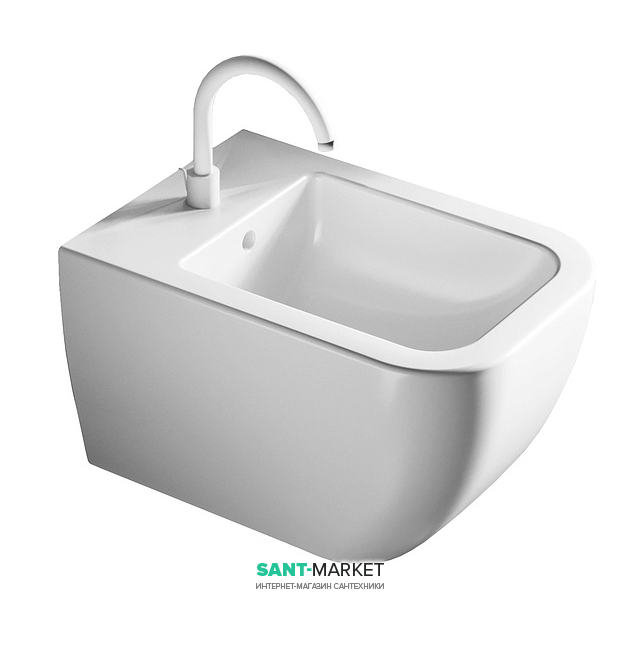 Біде підвісне Hatria Bianca 36х52 см білий Y1X501