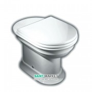 Унітаз підлоговий Hatria Dolcevita з сидінням з кришкою Soft Close білий YXXN01 + YXXR