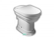 Унитаз напольный Hatria Dolcevita с сидением с крышкой Soft Close белый YXXP01 + YXXR