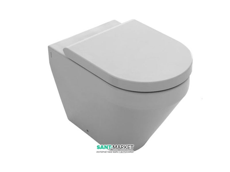 Унітаз підлоговий Hatria Daytime Evo з сидінням і кришкою Soft Close YXV7 + Y1XA