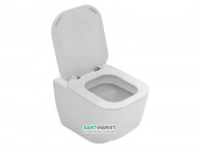 Унитаз подвесной Hatria Fusion Q с сидением и крышкой Soft Close YXZL + Y1EY