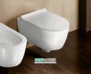 Унитаз подвесной Hatria Fusion с сидением с крышкой Soft Close  YXGQ + Y1X001