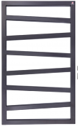 Электрический полотенцесушитель Terma ZigZag 50х83,5 см чёрный матовый WLZIG083050/9005/ONE
