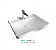 Раковина для ванної Hatria Canalgrande підвісна / накладна 60х50 см білий Y1EJ01