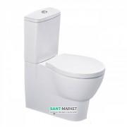 Унітаз підлоговий Hatria Nido з бачком і сидінням Soft Close білий Y0TQ + Y0X6 + YXWW