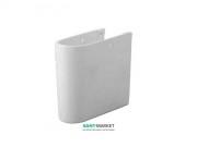 Полупьедестал для раковини підвісний Hatria Daytime білий Y0YM