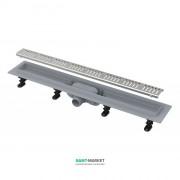 Ринва AlcaPlast APZ10 750 мм Simple нержавіюча сталь APZ10-750M