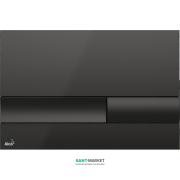 Кнопка управління AlcaPlast для прихованих систем інсталяції чорний M1738