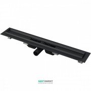 Ринва AlcaPlast APZ101 750 мм чорний матовий APZ101BLACK-750
