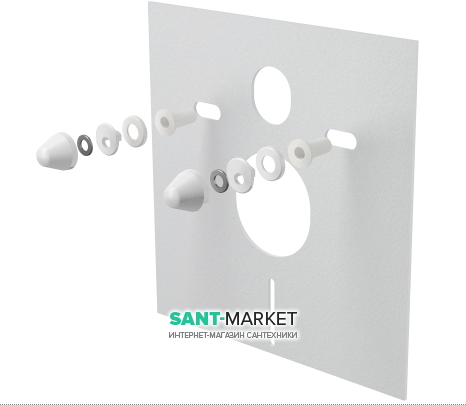 Звукоізоляційна плита з приладдям AlcaPlast M930