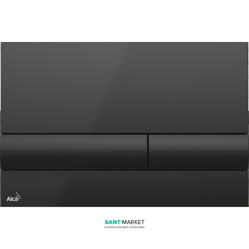 Кнопка управління AlcaPlast для прихованих систем інсталяції чорний M1718