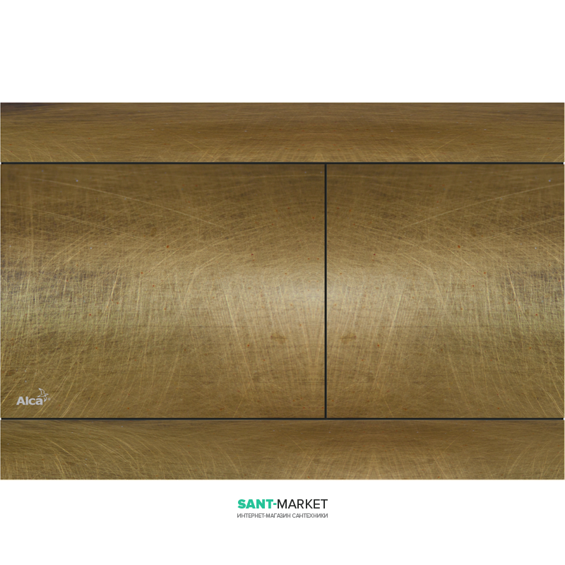 Кнопка управления AlcaPlast Flat Fun Antic для скрытых систем инсталляций FUN-ANTIC