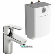 Смеситель для раковины однорычажный Oras Safira  c бойлером 1003F