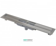 Водосточный желоб AlcaPlast APZ1107 Floor Low 750 мм с решеткой APZ1107-FLOOR-750
