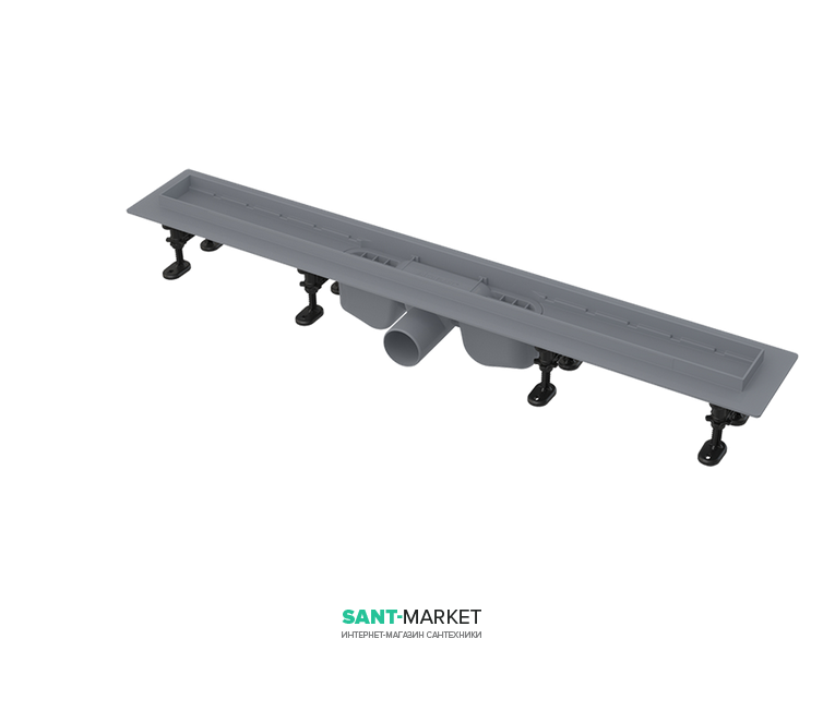 Ринва AlcaPlast APZ12 Optimal 750 мм поліпропілен APZ12-750