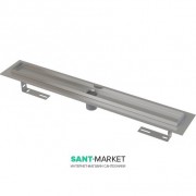 Водосточный желоб AlcaPlast APZ2001 1050 мм без гидрозатвора APZ2001-1050