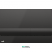 Кнопка управління AlcaPlast для прихованих систем інсталяції чорний M1718