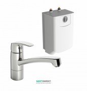 Кухонный смеситель однорычажный ORAS Safira с водонагревателем 1023F