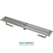 Водосточный желоб AlcaPlast APZ2001 1050 мм без гидрозатвора APZ2001-1050