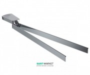 Настенный держатель для полотенец Sonia S6 двойной поворотный хром 167456