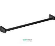 Настінний тримач для рушників Sonia S6 Black латунь чорний 166411