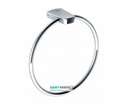 Настенный держатель-кольцо для полотенец Sonia S6 латунь хром 165926