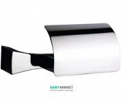 Держатель для туалетной бумаги Sonia S7 с крышкой латунь хром 131853