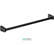 Настінний тримач для рушників Sonia S6 Black латунь чорний 166411