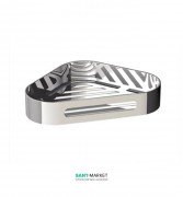 Полочка для душевой кабины Sonia S5 угловая нержавеющая сталь хром 141517