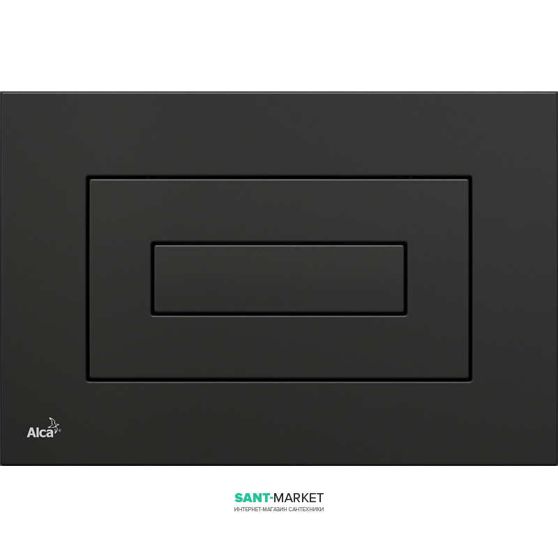 Кнопка управления AlcaPlast для скрытых систем инсталляций черный M478