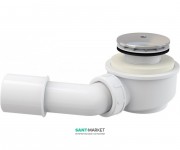 Сифон для душевого поддонa AlcaPlast Ø50 мм заниженный A471CR-50