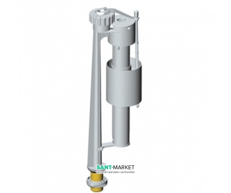 Bпускной механізм AlcaPlast для керамічних бачків з нижньою підводкою A14 1/2 