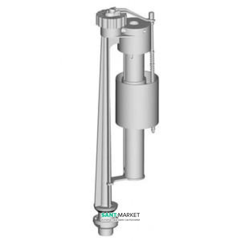 Bпускной механізм AlcaPlast для керамічних бачків з нижньою підводкою A12 1/2 
