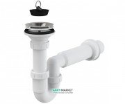 Сифон для раковины AlcaPlast с гидрозатвором A464-DN50