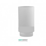 Cтакан для зубных щеток Sonia без держателя стекло белый 001835