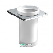 Cтакан для зубних щіток Sonia без власника скло білий 116508