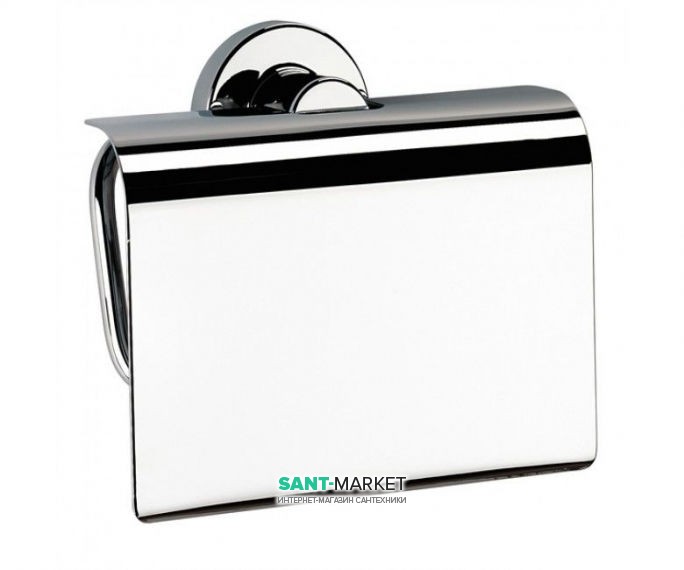 Тримач для туалетного паперу Sonia Tecno Project з кришкою хром 116966
