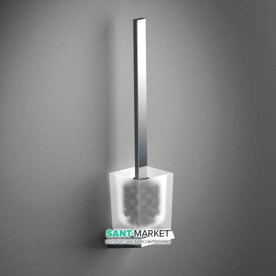 Йоршик для унітазу Sonia S8 настінний хром/білий 161867