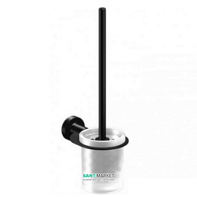 Йоржик для унітазу Sonia Tecno Project Black білий / чорний матовий 166299