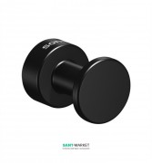Крючок для ванной Sonia Tecno Project Black одинарный чёрный матовый 166213