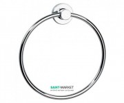 Настенный держатель-кольцо для полотенец Sonia Tecno Project латунь хром 117031