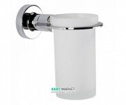 Cтакан для зубных щеток Sonia Tecno Project настенный белый/хром 116935
