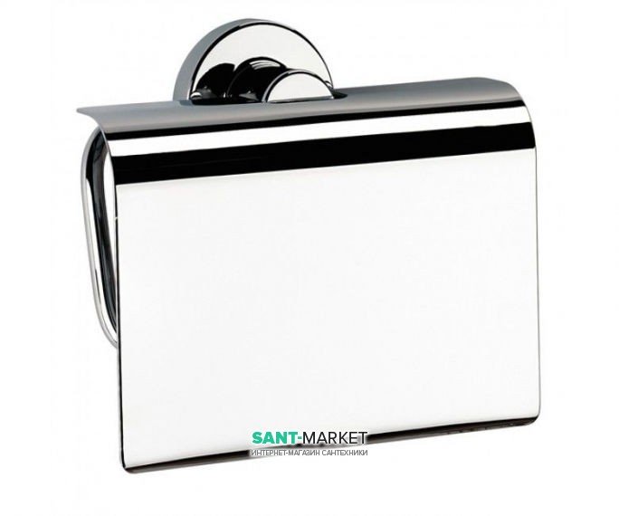 Тримач для туалетного паперу Sonia Tecno Project з кришкою хром 116966