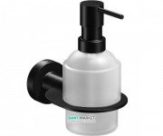 Диспенсер для жидкого мыла Sonia Tecno Project Black белый/чёрный матовый 166244